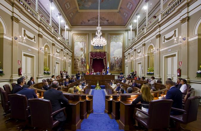 Parlamento de Canarias.